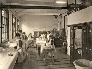 Cabinets Gallery: Derby Railway Servants Orphanage - Laundry