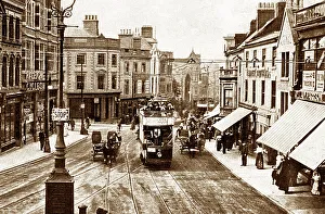Peters Prints: Derby St. Peter's Gate early 1900s