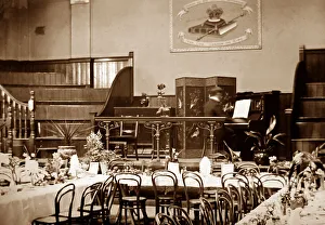 Lecture Prints: Derby YMCA Lecture Hall during WW1