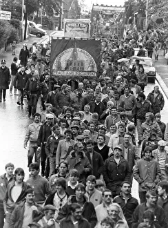 Derbyshire miners march 1984