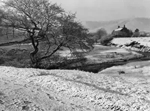 Derbyshire Snow Scene