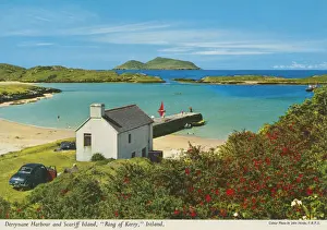 Kerry Prints: Derrynane Harbour and Scariff Island, Ring of Kerry
