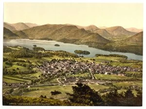 Images Dated 3rd May 2012: Derwentwater and Keswick, Lake District, England