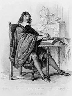 1650 Prints: Descartes (Jacquand)