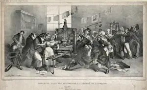 Liberte Prints: Descente dans les ateliers de la liberte de la presse