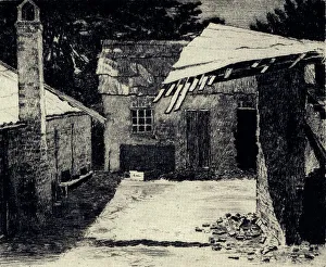 Deserted Prints: Deserted Courtyard, Hartley