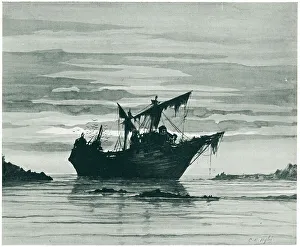 Deserted Prints: Deserted Ship