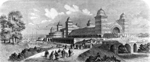 Images Dated 15th February 2005: Design for the Alexandra Palace, London, 1860