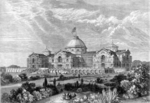 1864 Collection: Design for Alexandra Palace, London, 1864