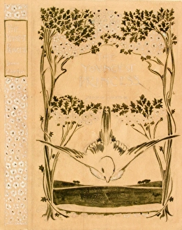 Images Dated 29th October 2013: Design for book cover, The Youngest Princess