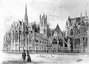 Images Dated 30th May 2004: Design for a chapel in memory of Queen Victoria at Westminst
