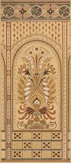 Buff Prints: Design for Dado Paper (Wallpaper)