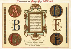 Typography Prints: Design elements from the 16th century