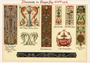 Typography Prints: Design elements from the 16th century