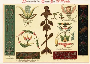 Design elements from architecture of the 16th century