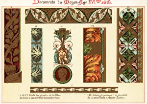 Highlight Prints: Design elements from architecture of the 16th century