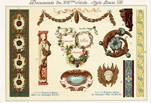 Highlight Prints: Design elements from the era of Louis XIII