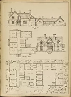 Images Dated 7th April 2017: Design of a House & Offices, Castle Acre, Norfolk