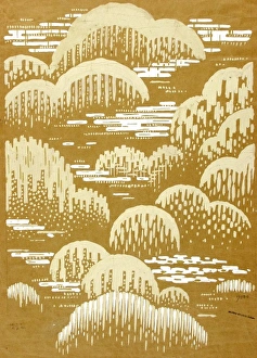 MoDA - Museum of Domestic Design & Architecture Gallery: Design for Textile in white and gold