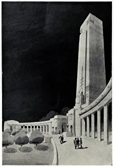Design For The Victorian War Memorial