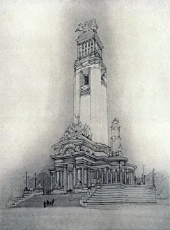 Design For The Victorian War Memorial