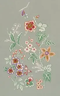 Design for Wallpaper with flowers