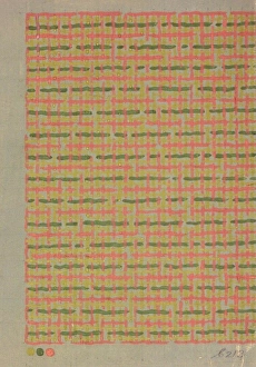 Images Dated 12th November 2013: Design for Wallpaper in woven style