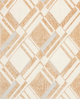 MoDA - Museum of Domestic Design & Architecture Gallery: Design for Woven Textile in beige, grey and cream