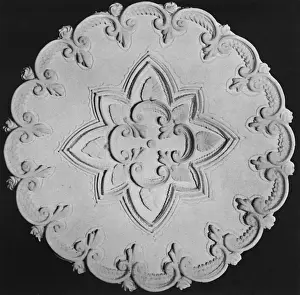 Designs for Cake Tops, Crescent Scroll Border Design