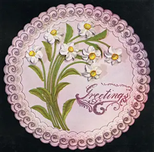 Icing Prints: Designs for Cake Tops, Narcissus Cake