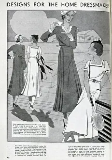 Dressmaking Prints: Designs for women's dresses