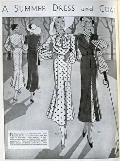 Dotted Prints: Designs for women's summer dresses