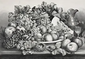 A Dessert of fruit