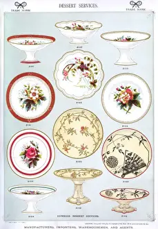 Dessert Prints: Dessert Services, Plate 18