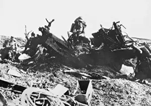 Destroyed Tank WWI