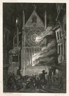 Destruction of St Pauls