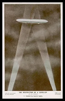 Aviation Gallery: Destruction of Zeppelin