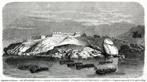 Battery Prints: Detachments Attack the Red Battery at Acapulco