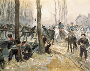 DETAILLE, Jean-Baptiste Edouard (1848-1912). Ambush DETAILLE, Jean-Baptiste Edouard (1848-1912). Ambush