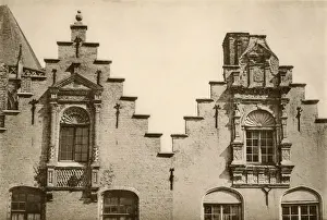 Furnes Prints: Details of skylights, Furnes (Veurne), Belgium