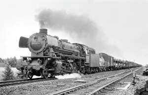 Deutsche Prints: Deutsche Bundesbahn steam locomotive 042 097-6