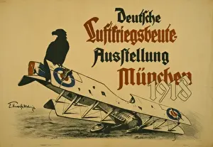 Deutsche Luftskriegsbeute Ausstellung Munchen 1918