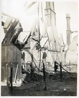 Images Dated 6th March 2020: A devastating fire at a British Public School for Boys, which appears to have gutted the