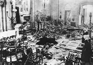 Bodies Prints: Devastation during bombing, Ostend, Belgium, WW1