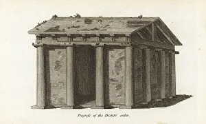 Draughtsman Prints: The development of the Doric order