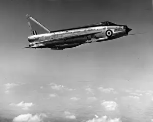 Lightning Prints: Development English Electric Lightning F1 XG331 in flight