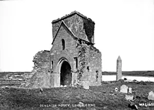 Fermanagh Prints: Devenish Abbey, Lough Erne