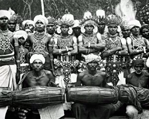 Drum Collection: Devil Dancers, Ceylon (Sri Lanka)