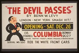 Levy Prints: The devil passes by Benn W. Levy The devil passes by Benn W