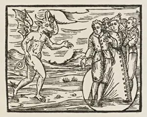 1626 Prints: Devil Welcomes Recruit
